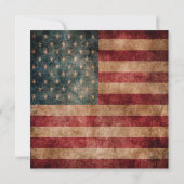 Vier juli viering feestje kaart (Achterkant)