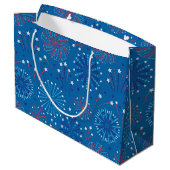 Vier Juli Vuurwerk Groot Cadeauzakje (Achterkant Gekanteld)
