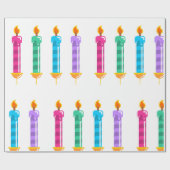 Vier kaarsen lichtvlamvertragend papier (Vlak)