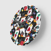 Vier Kaart Aces Poker Ronde Klok (Hoek)