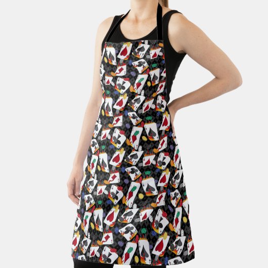 Vier Kaart Aces Poker Schort (Insitu)