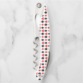 Vier Kaart vormen patroon Kurkentrekker (Voorkant)