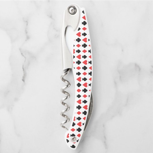 Vier Kaart vormen patroon Kurkentrekker (Voorkant)