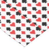 Vier Kaart vormen patroon Tafelkleed (Gekanteld)