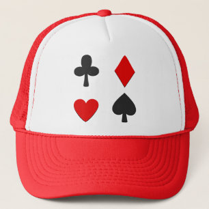 Vier kaartkleuren trucker pet