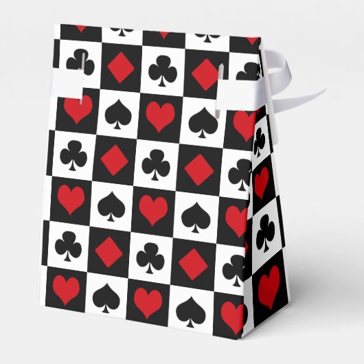 Vier kaartpakken bedankdoosjes (Achterkant)