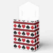 Vier kaartpakken bedankdoosjes (Geopend)