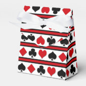 Vier kaartpakken bedankdoosjes (Voorkant Zijde)