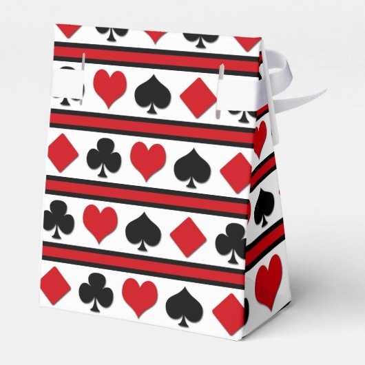 Vier kaartpakken bedankdoosjes (Achterkant)