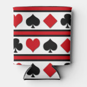 Vier kaartpakken blikjeskoeler (Voorkant)