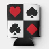 Vier kaartpakken blikjeskoeler (Achterkant)