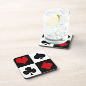 Vier kaartpakken drankjes onderzetter (Rechterzijde)