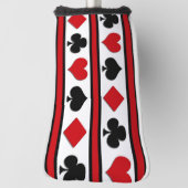 Vier kaartpakken golfheadcover (Draai 90)