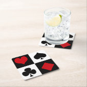 Vier kaartpakken kartonnen onderzetters (Insitu)