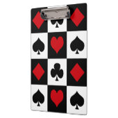 Vier kaartpakken klembord (Links)