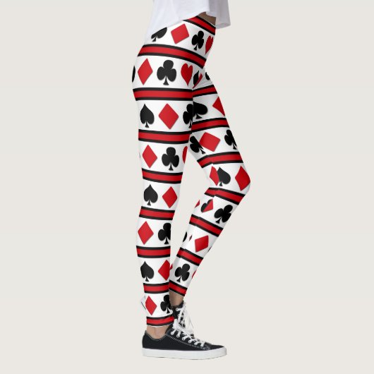 Vier kaartpakken leggings (Rechts)