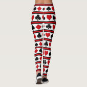 Vier kaartpakken leggings (Achterkant)