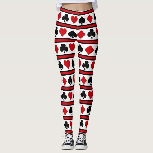 Vier kaartpakken leggings (Voorkant)