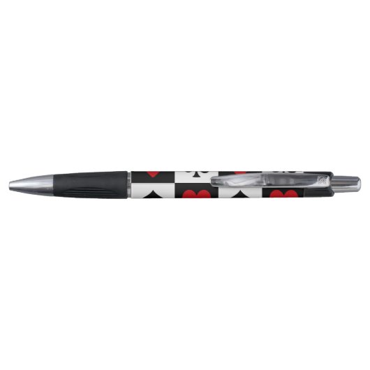 Vier kaartpakken pen (Achterkant)