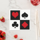 Vier kaartpakken servet (Insitu)