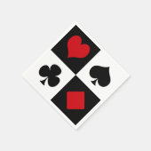 Vier kaartpakken servet (Hoek)