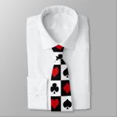 Vier kaartpakken stropdas (Gebonden)