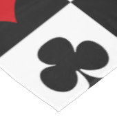 Vier kaartpakken tafelkleed (Gekanteld)