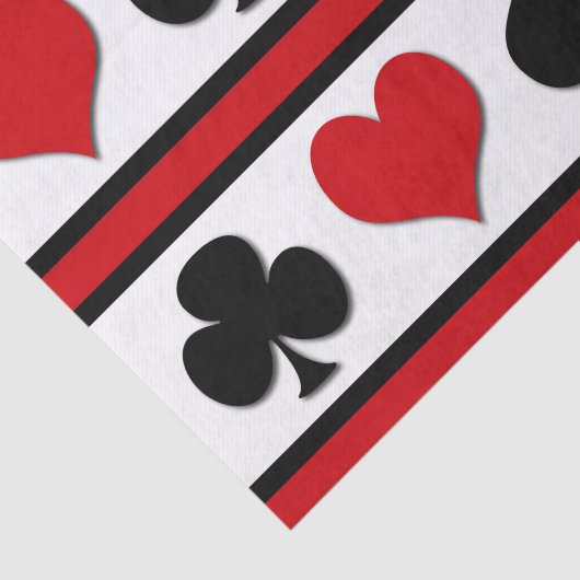 Vier kaartpakken tissuepapier (Detail)