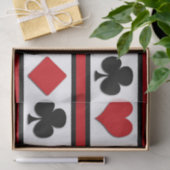 Vier kaartpakken tissuepapier (Geschenk)