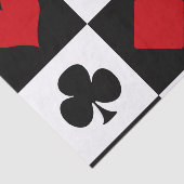 Vier kaartpakken tissuepapier (Detail)