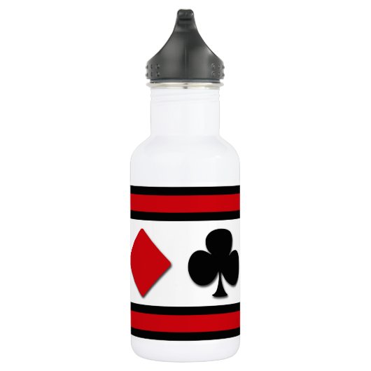 Vier kaartpakken waterfles  (Rechts)