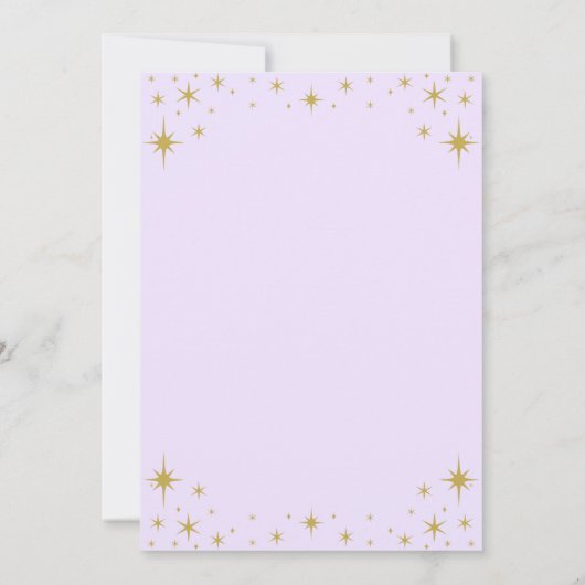 Vier keer een Prinses Koninklijke 4e Verjaardag Kaart (Achterkant)