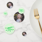 Vier keer gelukkige 4e verjaardag confetti (Groep)