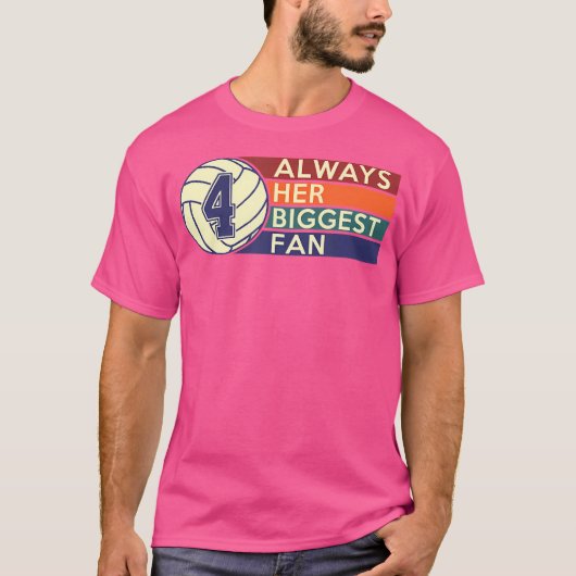 Vier keer haar grootste volleybalmuis t-shirt (Voorkant)