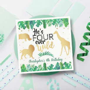 Vier keer per dag Wilde Boys Servet