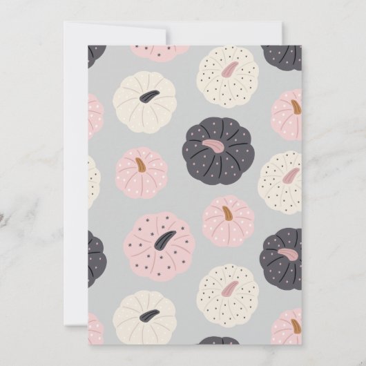 Vier keer spooky boho Halloween-geest 4e verjaarda Kaart (Achterkant)