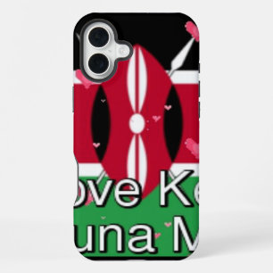 🇰🇪 Vier Kenia met onze iPhone hoezen & omhulsels 16 Plus Hoesje