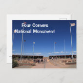 Vier kernen Nationaal Monument Briefkaart (Voorkant / Achterkant)