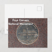 Vier kernen Nationaal Monument Briefkaart (Voorkant / Achterkant)
