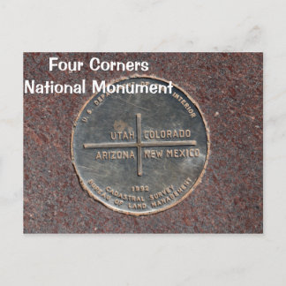 Vier kernen Nationaal Monument Briefkaart