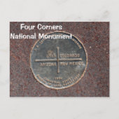 Vier kernen Nationaal Monument Briefkaart (Voorkant)