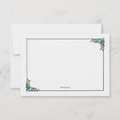 Vier kernen nemen mee bedankkaart (Achterkant)