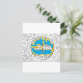 Vier kernen Vier Staten Briefkaart (Staand voorkant)