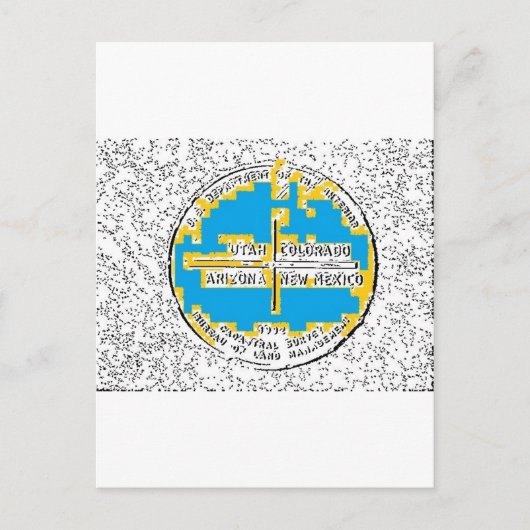 Vier kernen Vier Staten Briefkaart (Voorkant)