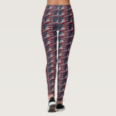 Vier Kerstmis in stijl met USA Collectie Leggings (Achterkant)
