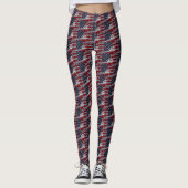 Vier Kerstmis in stijl met USA Collectie Leggings (Voorkant)