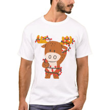 Vier Kerstmis met een Schattige rendier