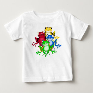 Vier kikkert-shirts en cadeautjes