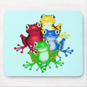 Vier kikkert-shirts en cadeautjes muismat (Voorkant)