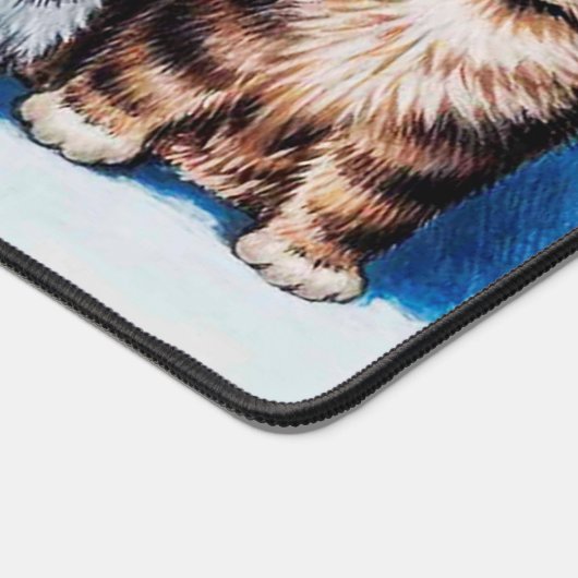 Vier Kittens, Louis Wain Bureaumat (Hoek)